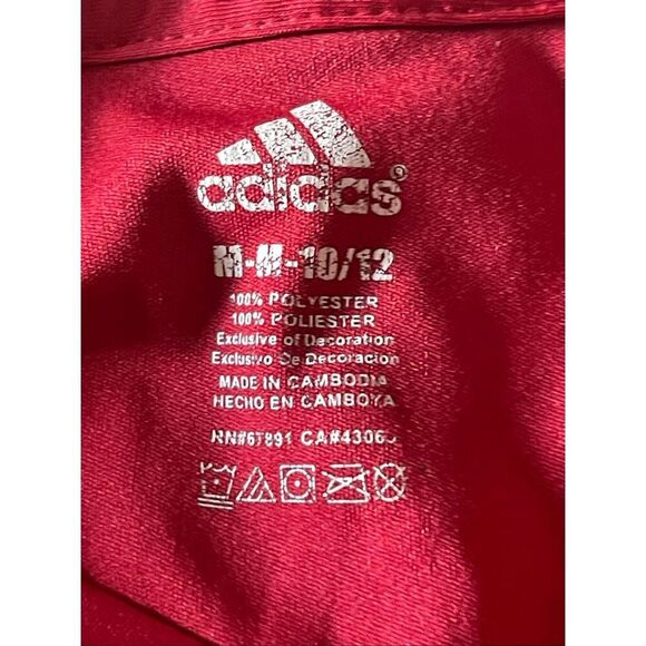 Adidas Youth Red Yellow Real Salt Lake MLS Soccer Jersey T-Shirt Size Medium - Picture 9 of 9